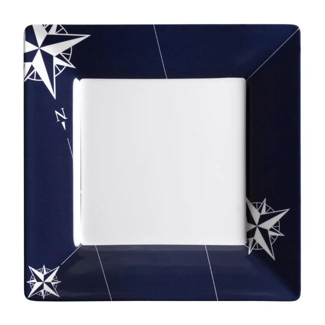 Northwind square melamine dessert plates, set of 6