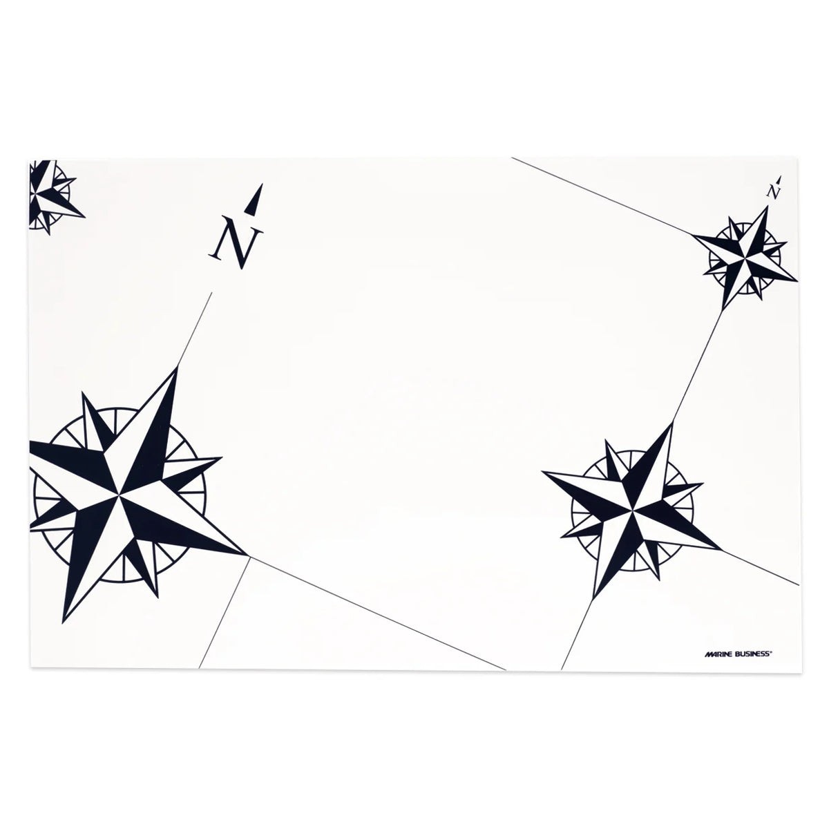 Northwind Antimicrobial Placemat and Coaster Set – 6-Piece Set
