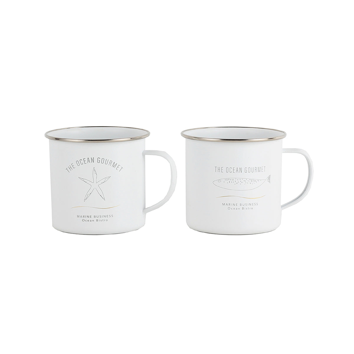 Чаши Menorca – бели, комплект 2 бр.