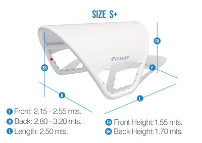 Decktent Bimini S White