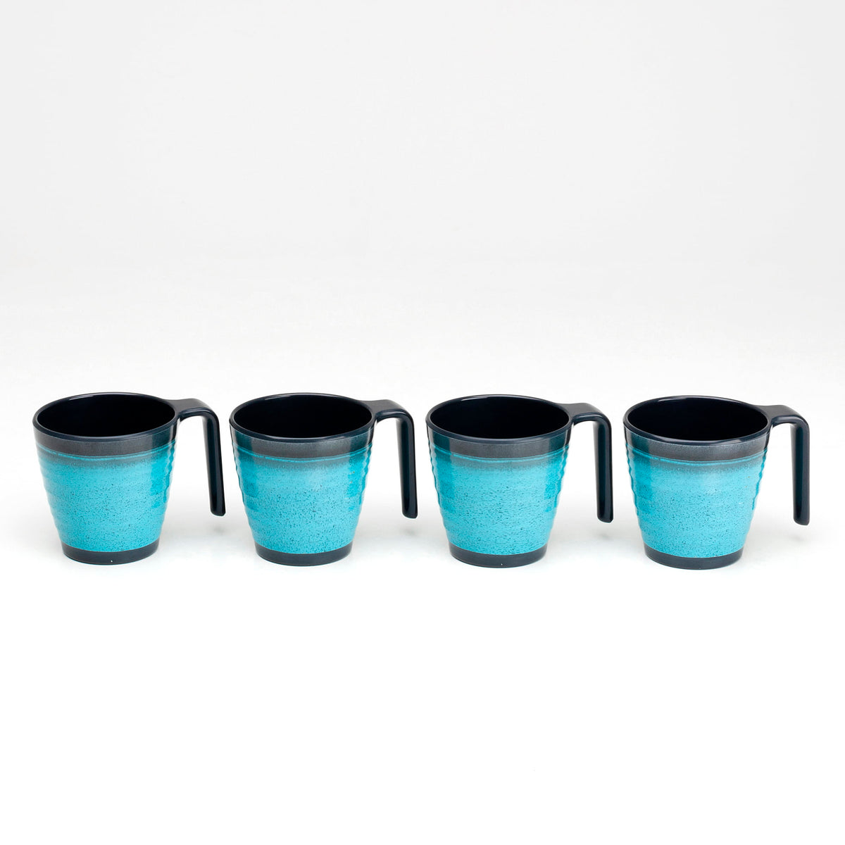 Комплект от 4 бр. чаши Granite Aqua за подреждане една в друга