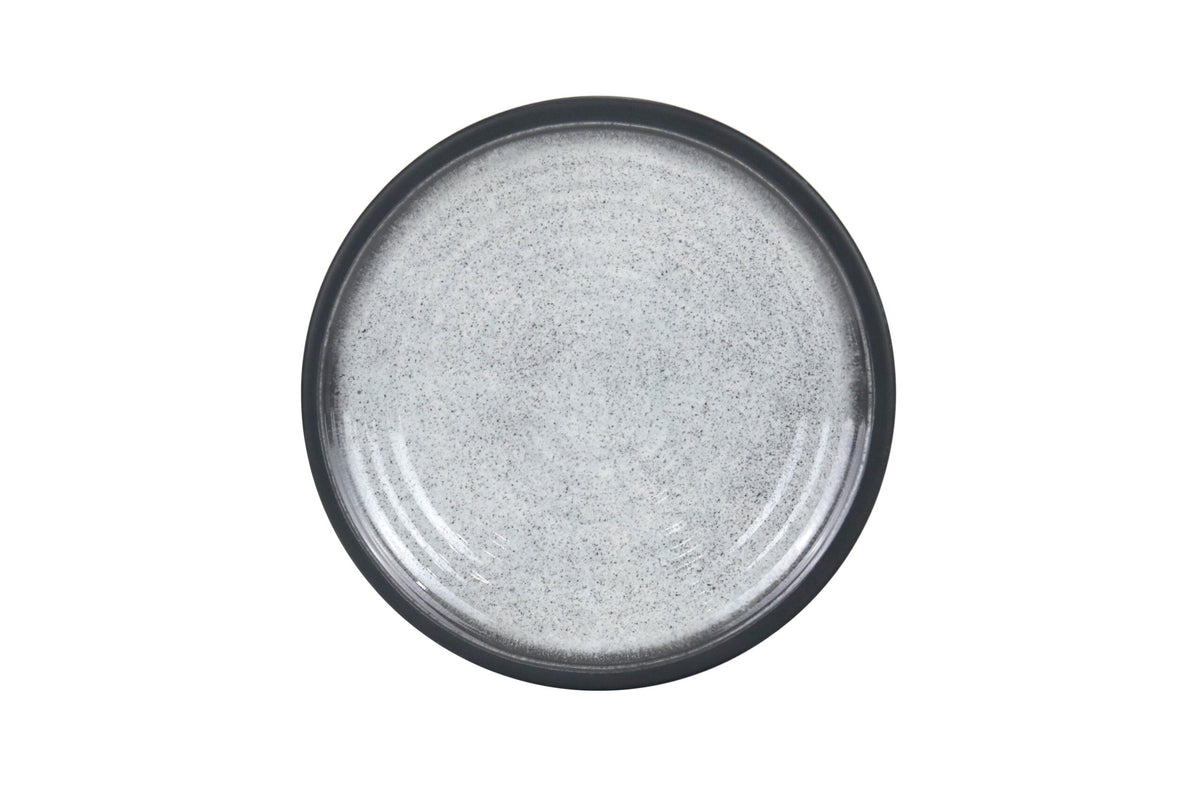Меламинова странична чиния Granite Grey, 1 бр.