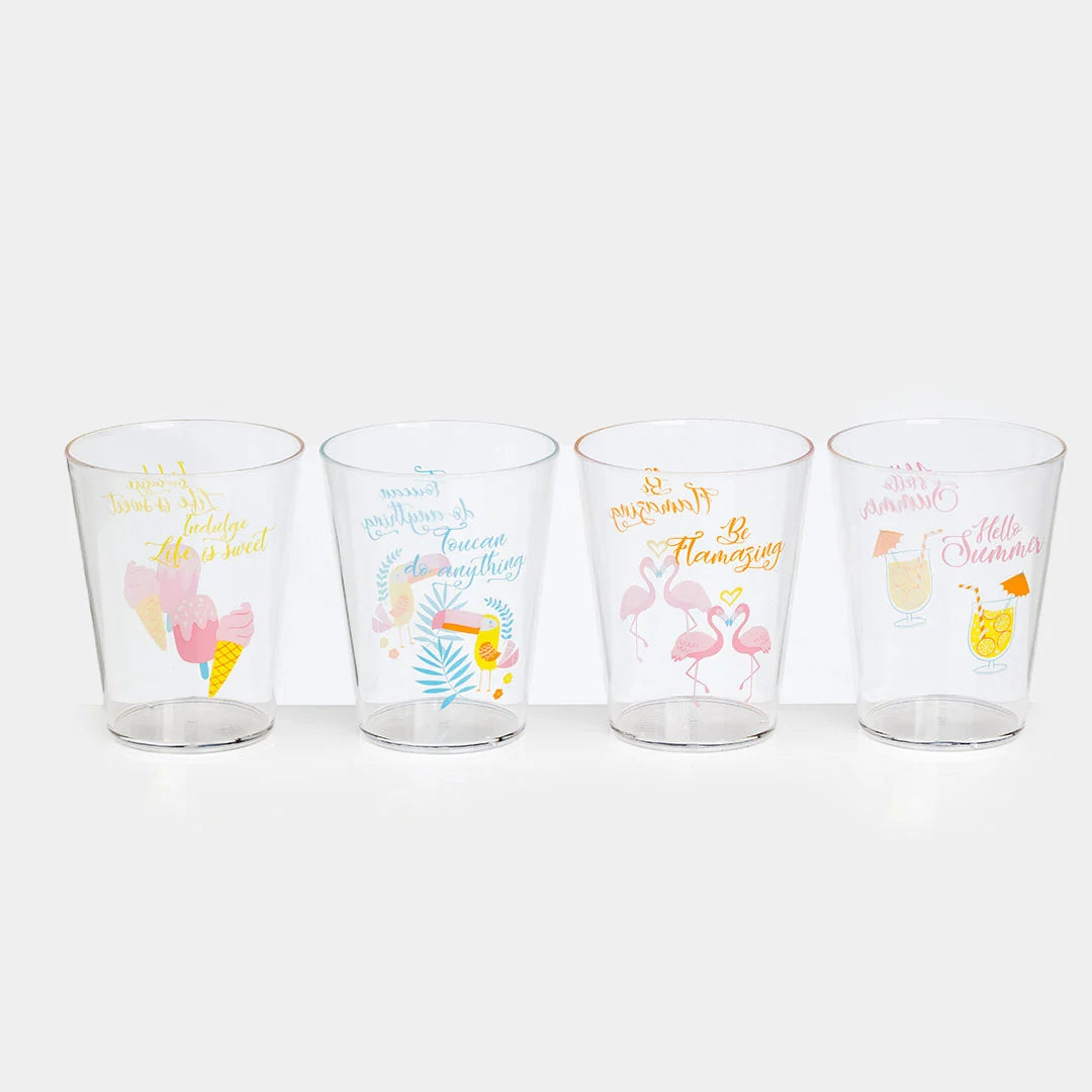 Hello Summer Tumbler 4 Pack